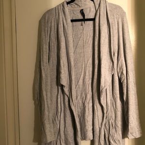 90 degree brand Open front cardigan with pockets